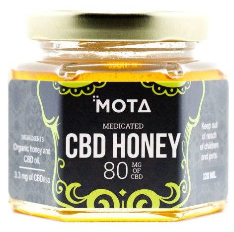 Mota CBD 80mg Infused Honey