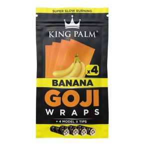 Goji Blunt Wraps Banana Flavor 4-Pack Filter Tips