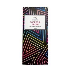 Shroomies Cookies N Cream Chocolate Bar 5000MG
