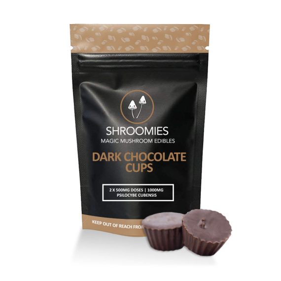 Shroomies Dark Chocolate Cups 1000mg