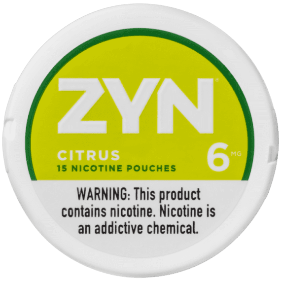 ZYN POUCHES 6MG CITRUS