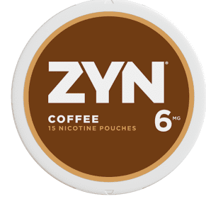 ZYN POUCHES 6MG COFFEE nicotine pouch