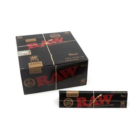 RAW Black Kingsize Slim