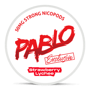 PABLO EXCLUSIVE 50 MG STRAWBERRY LYCHEE nicopods