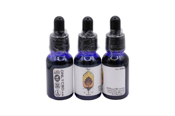 ONLY CBD 3000mg CBD Isolate Tinctures
