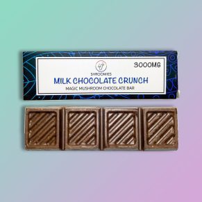 Shroomies Milk Chocolate Crunch 3000MG edibles shrooms mushrooms