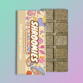Shroomies Coffee Toffee Chocolate Bar 5000MG
