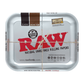 ASSORTED SMALL ROLLING TRAY raw steel