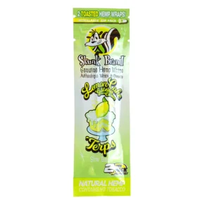 Skunk Brand Terp Enhanced Hemp Wraps Lemon Cake