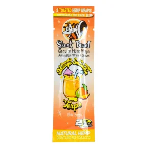 Skunk Brand Terp Enhanced Hemp Wraps Mango Smoothie