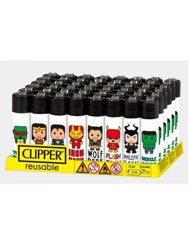 Clipper Hero Babies Lighters marvel fire