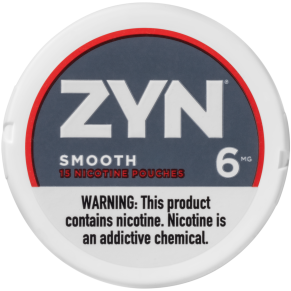 ZYN POUCHES 6MG SMOOTH