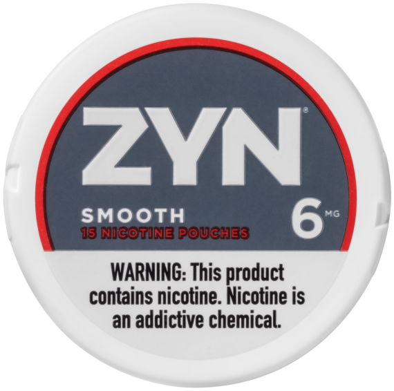 ZYN POUCHES 6MG SMOOTH