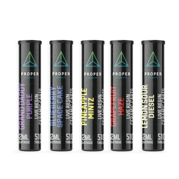 Proper Extracts Live Resin Vape Cartridge