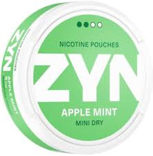 ZYN POUCHES SLIM 9MG APPLE MINT