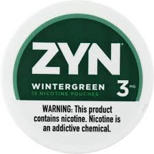 ZYN POUCHES 3MG WINTERGREEN
