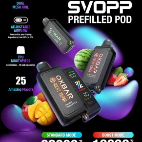 ox bar pod and battery svopp