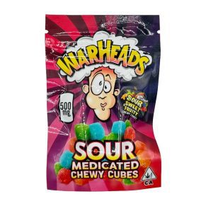 WARHEADS 500mg thc edibles weed indica sativa hybrid delivery